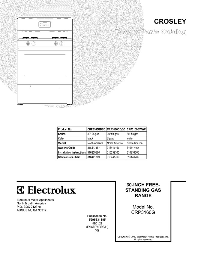 Diagram for CRP3160GBBC