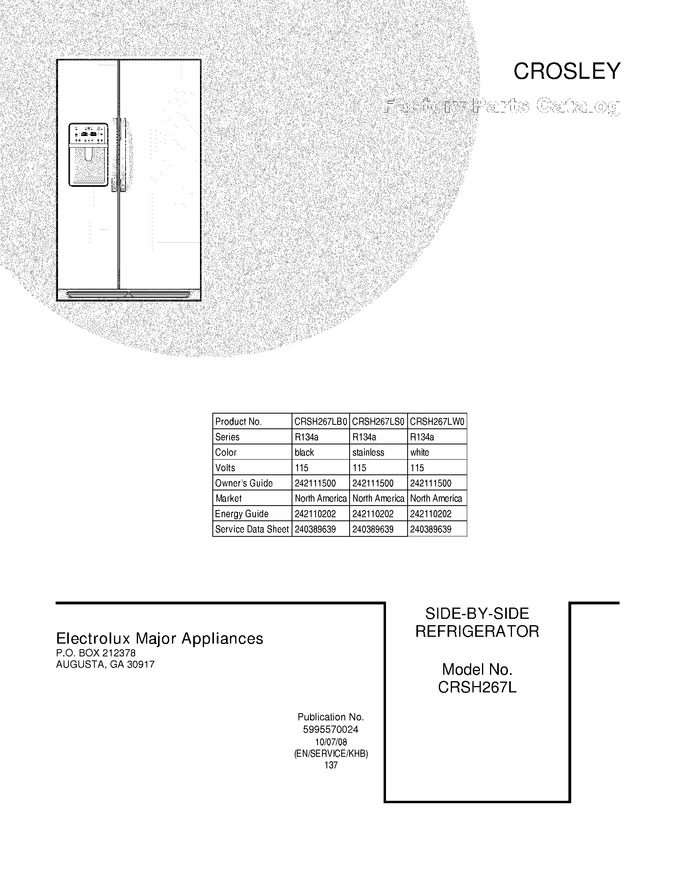Diagram for CRSH267LS0