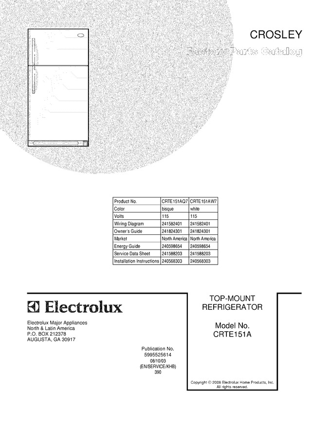 Diagram for CRTE151AQ7