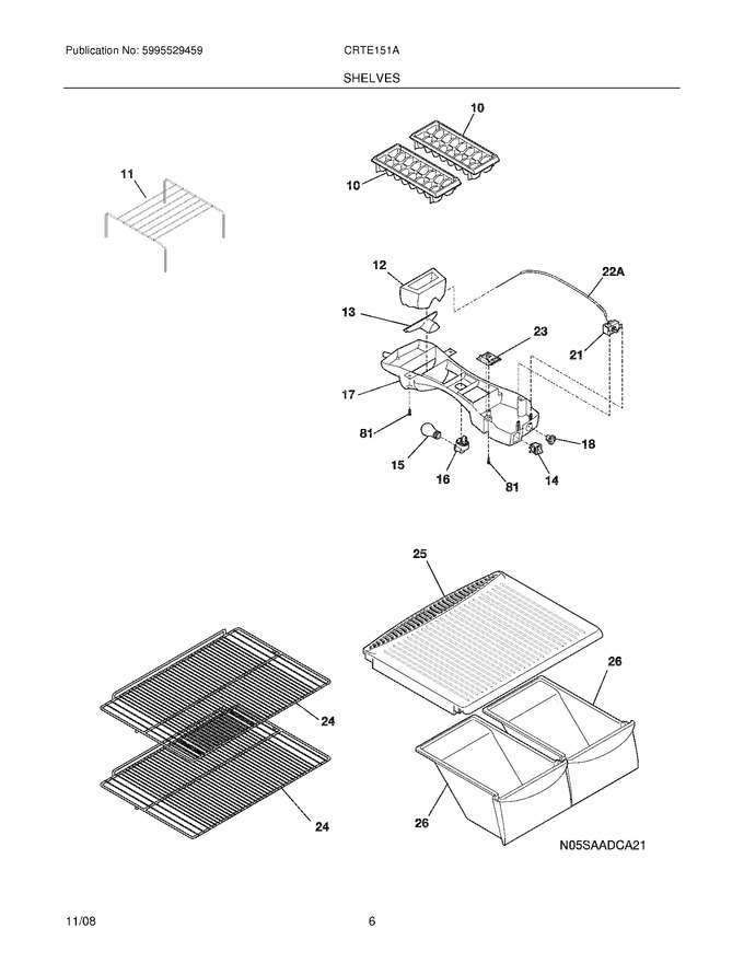 Diagram for CRTE151AW9