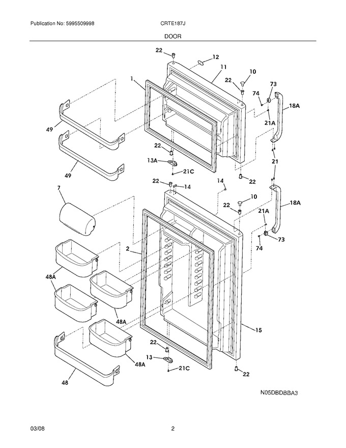 Diagram for CRTE187JS0