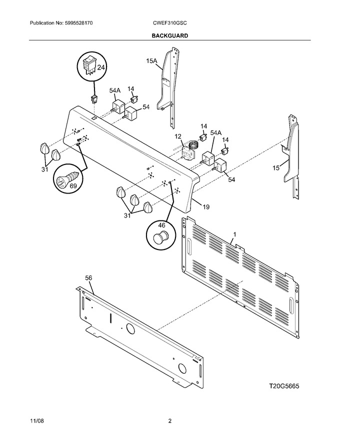 Diagram for CWEF310GSC