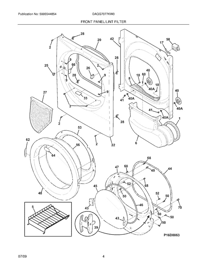 Diagram for DAQG7077KW0