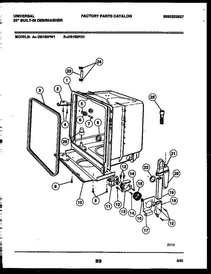Diagram for DB100PW1