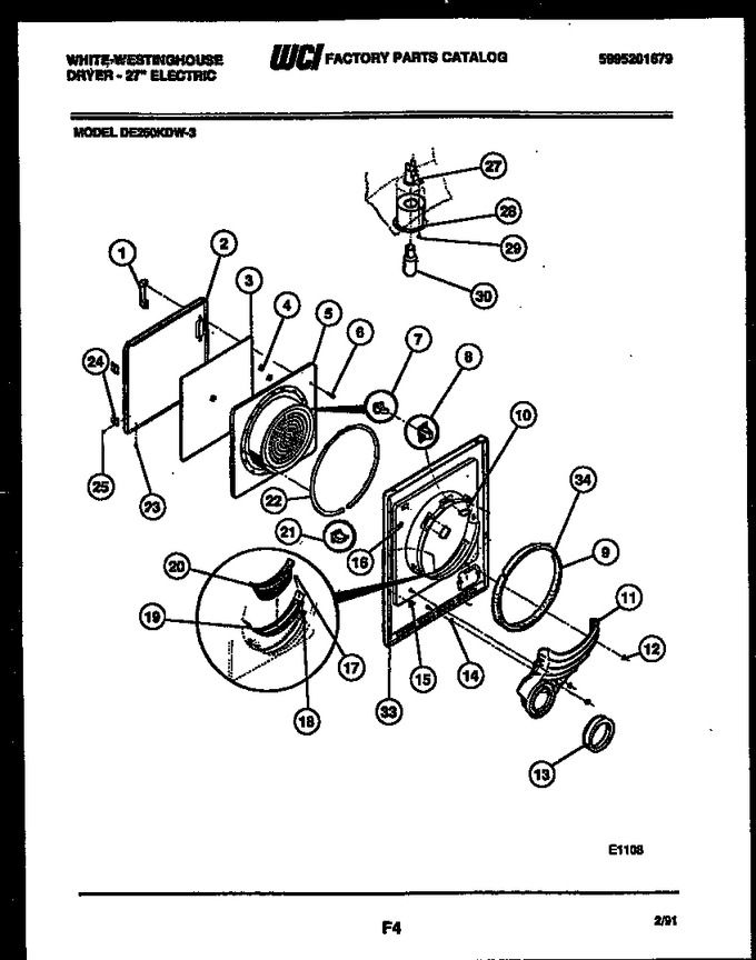 Diagram for DE250KDH3