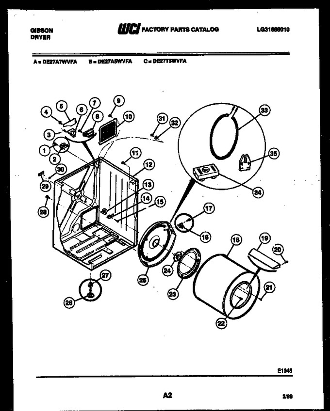 Diagram for DE27A7WVFA