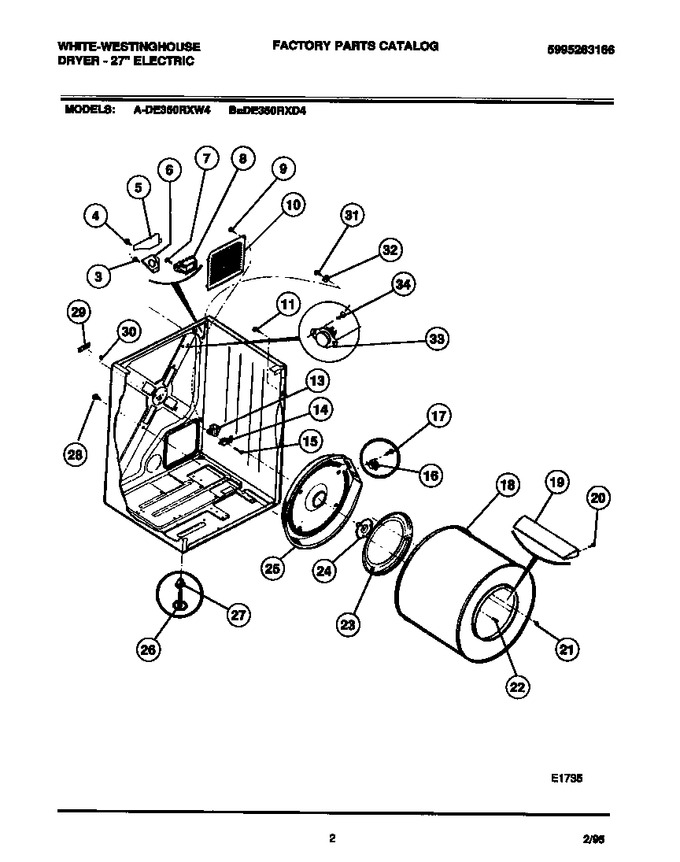 Diagram for DE350RXD4