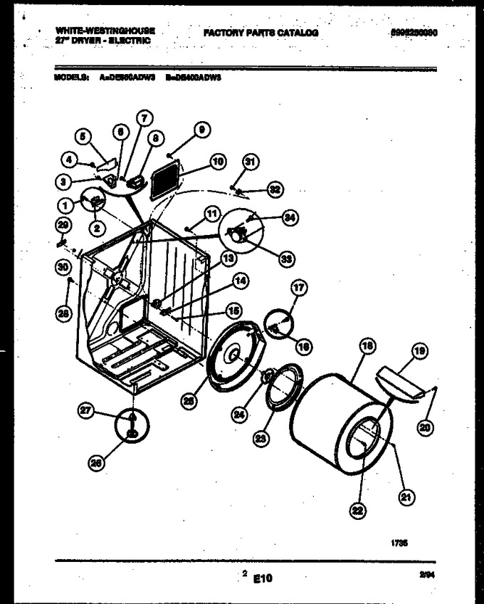 Diagram for DE400ADW3
