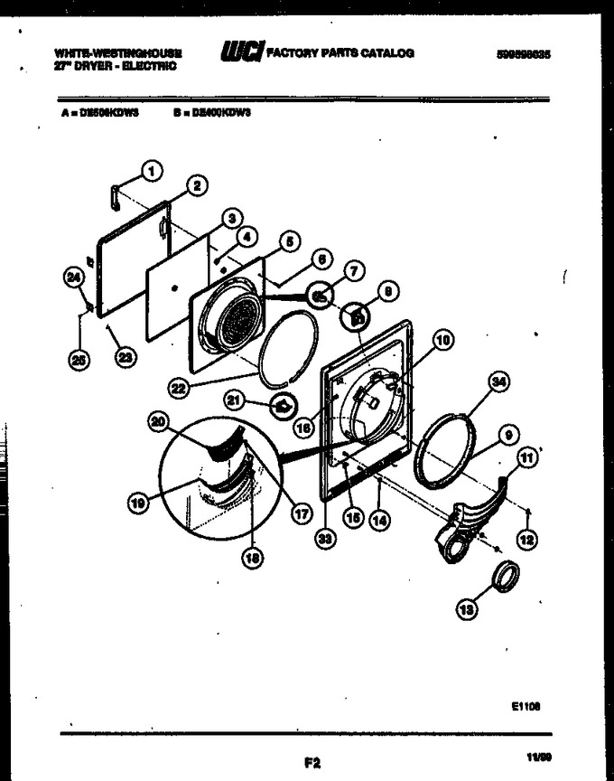 Diagram for DE400KDH3