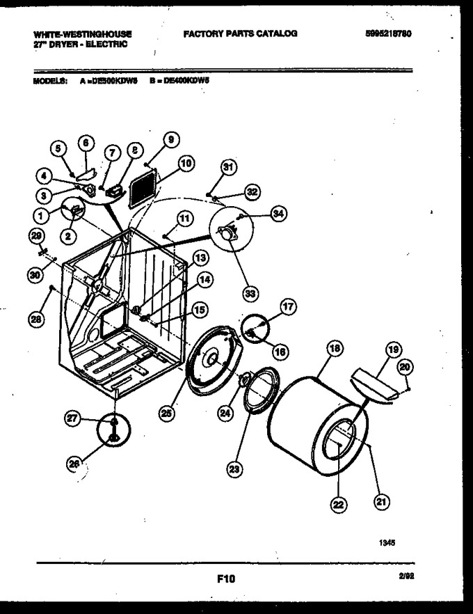 Diagram for DE400KDW5