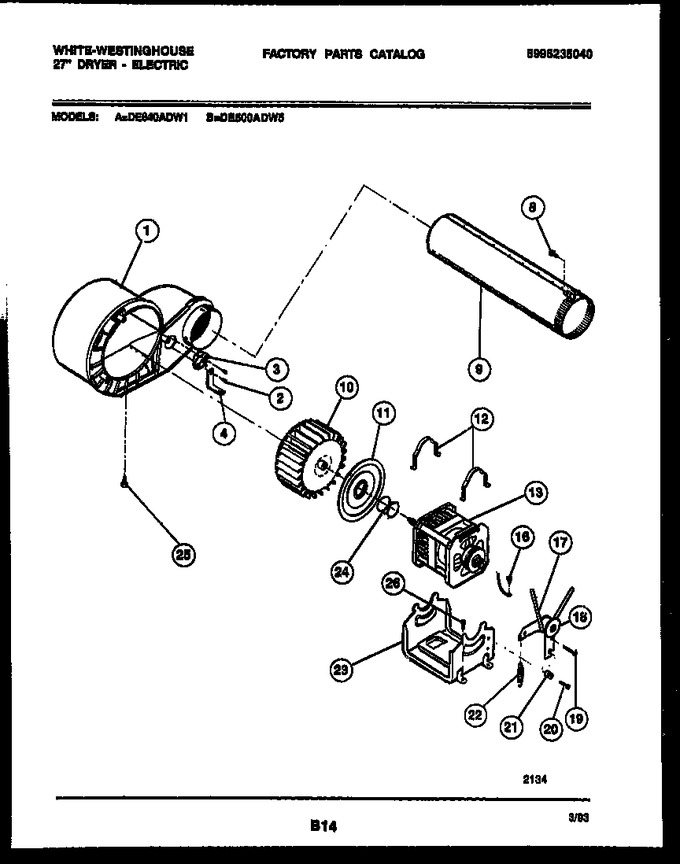 Diagram for DE500ADD5