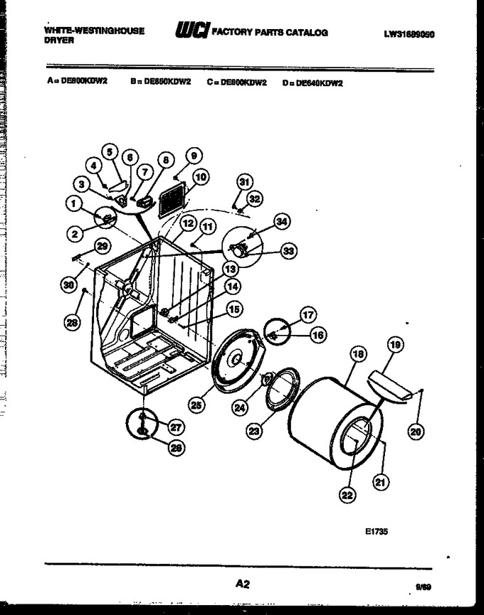 Diagram for DE800KDD2