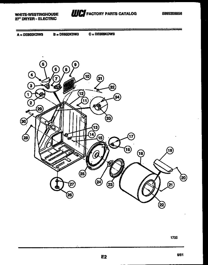 Diagram for DE800KDD3