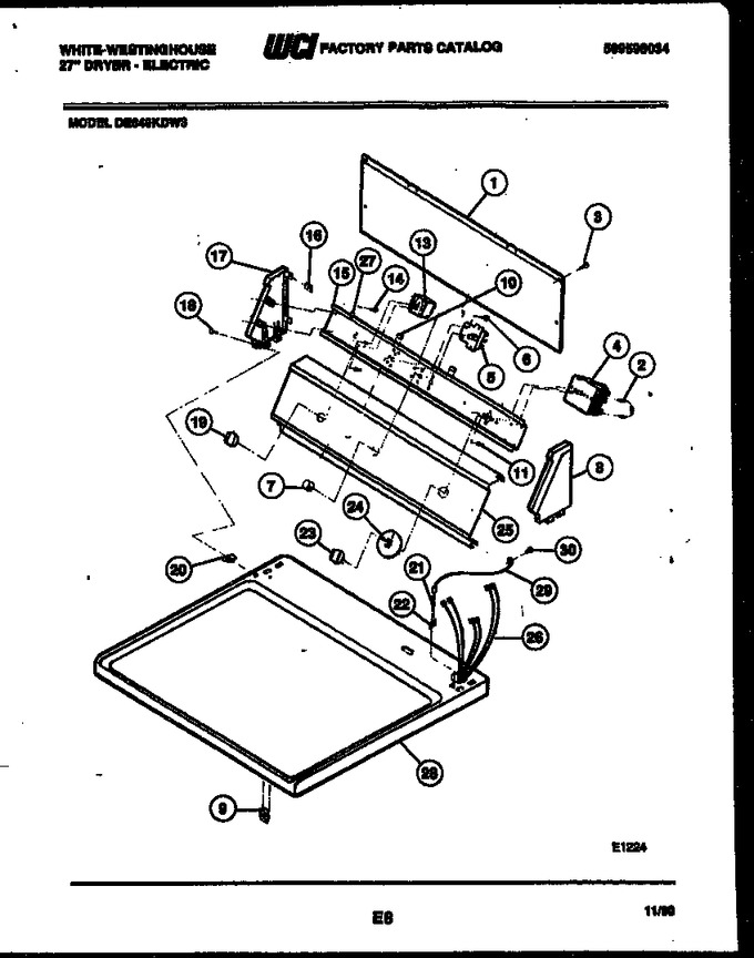 Diagram for DE640KDW3