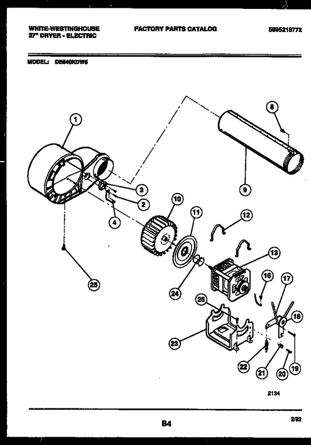 Diagram for DE640KDD5