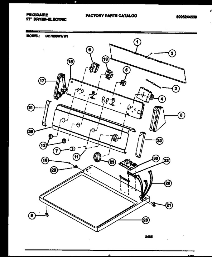 Diagram for DE7000ADD1