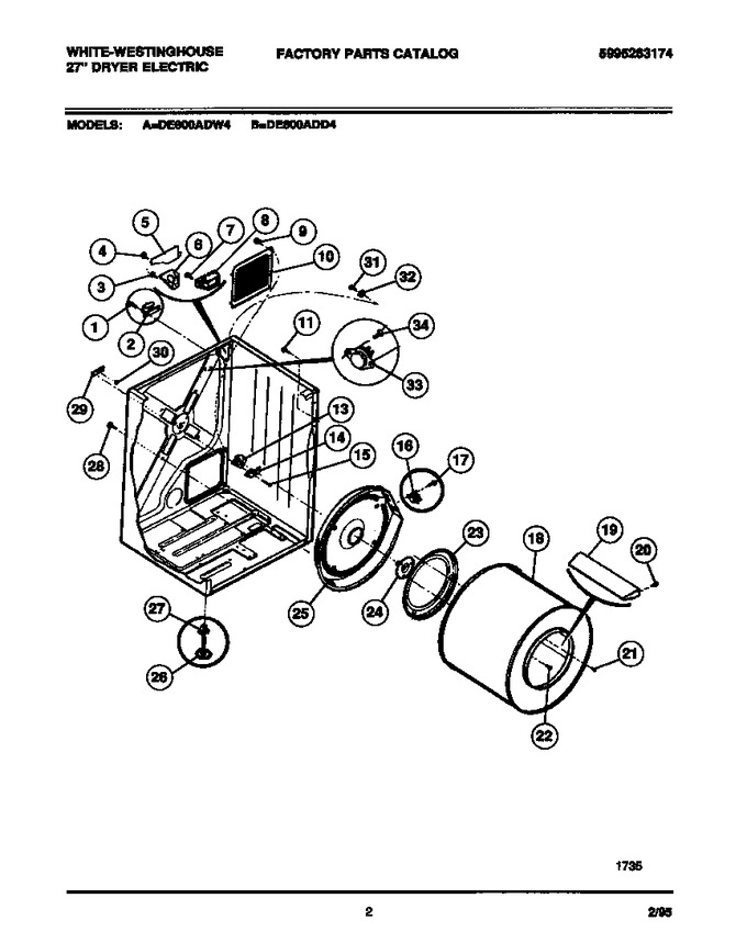 Diagram for DE800ADW4
