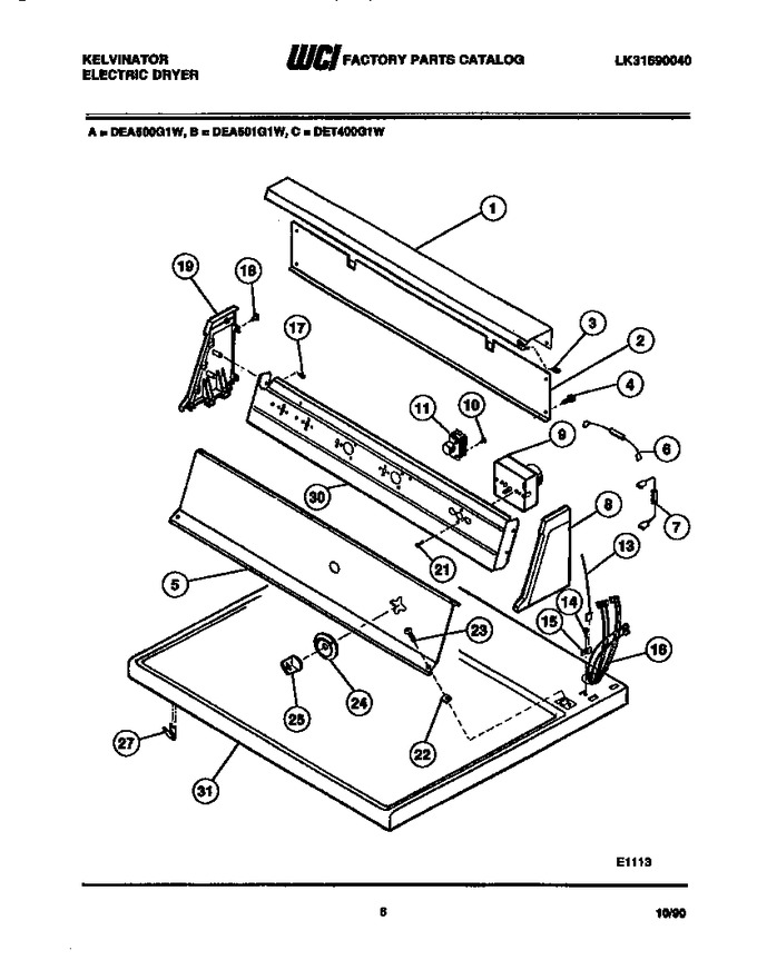 Diagram for DEA500G1D