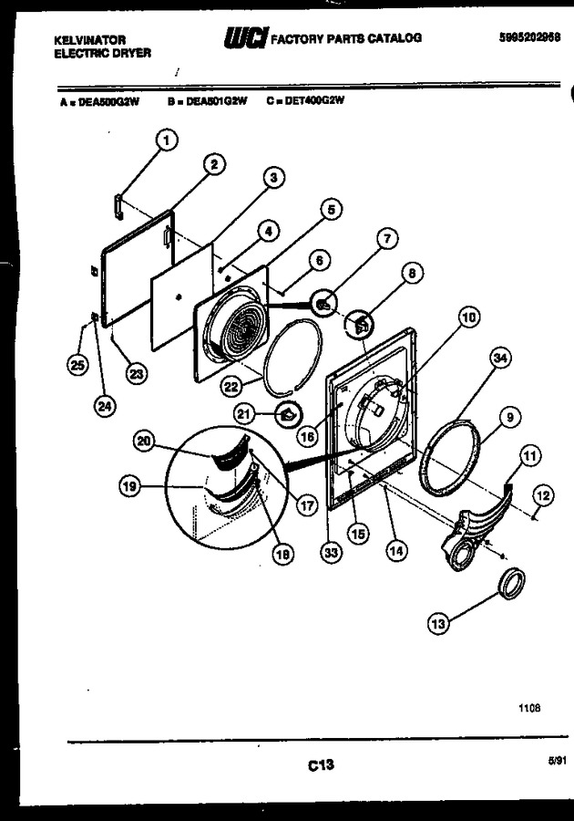 Diagram for DEA500G2T