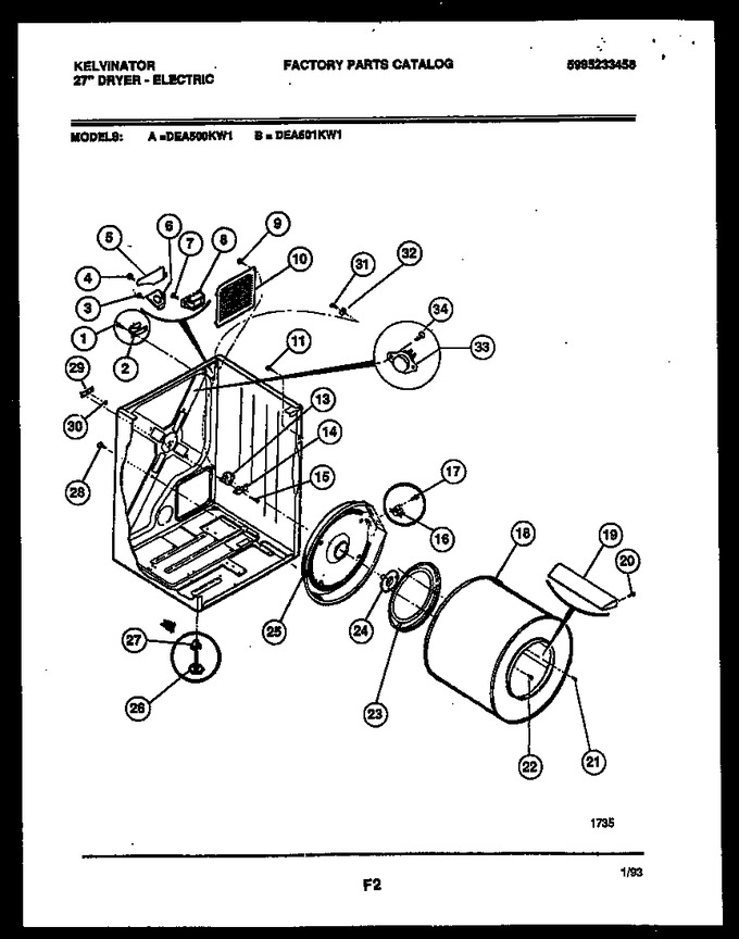 Diagram for DEA500KD1