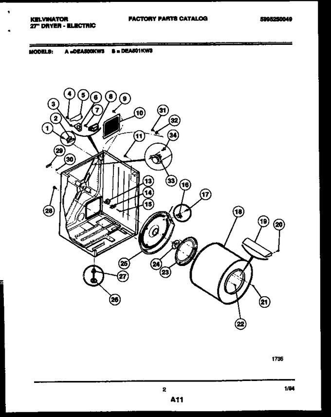 Diagram for DEA501KD3