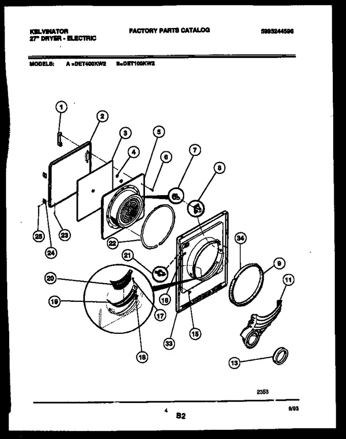 Diagram for DET100KW2