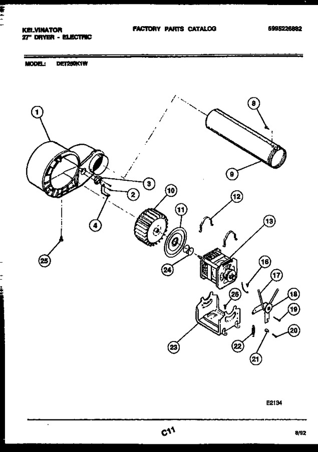 Diagram for DET250K1W