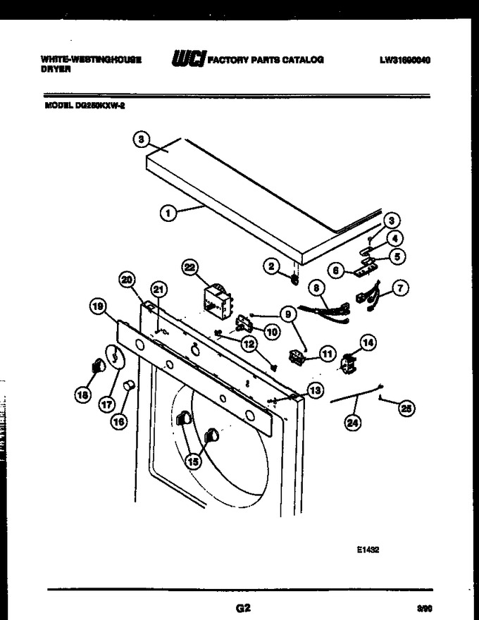 Diagram for DG250KXH2