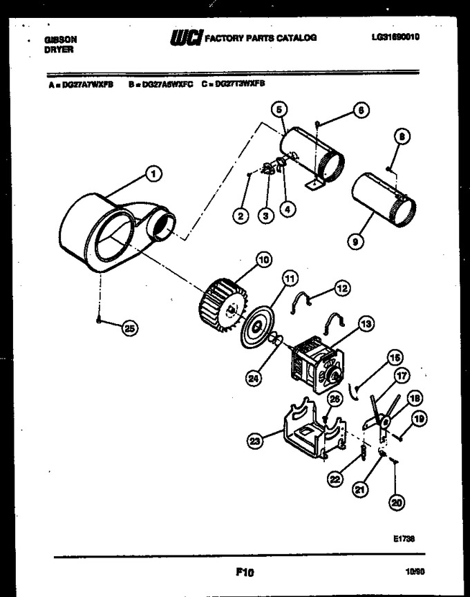 Diagram for DG27A5WXFC