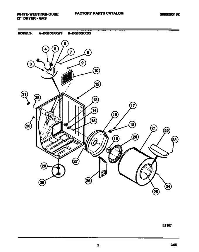 Diagram for DG350RXD3