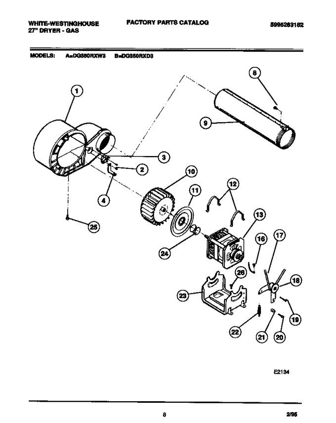 Diagram for DG350RXD3