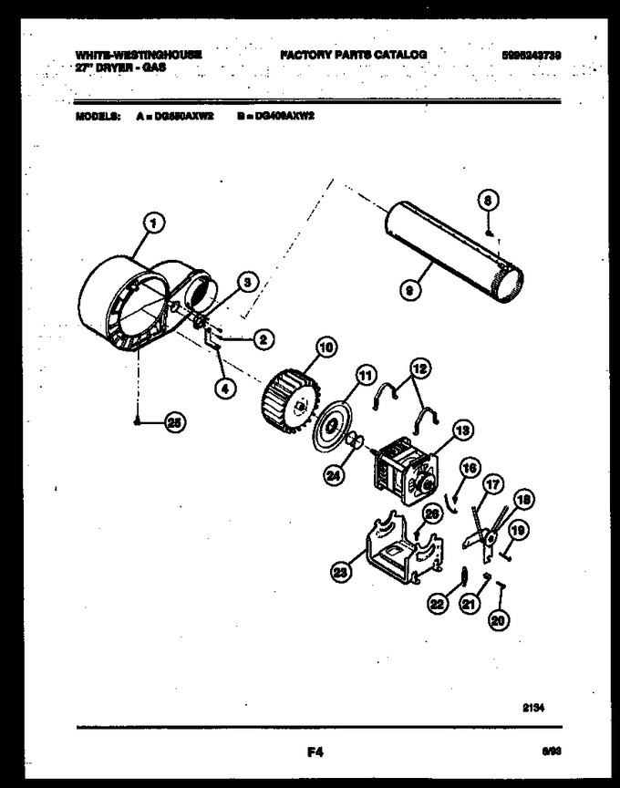 Diagram for DG400AXW2