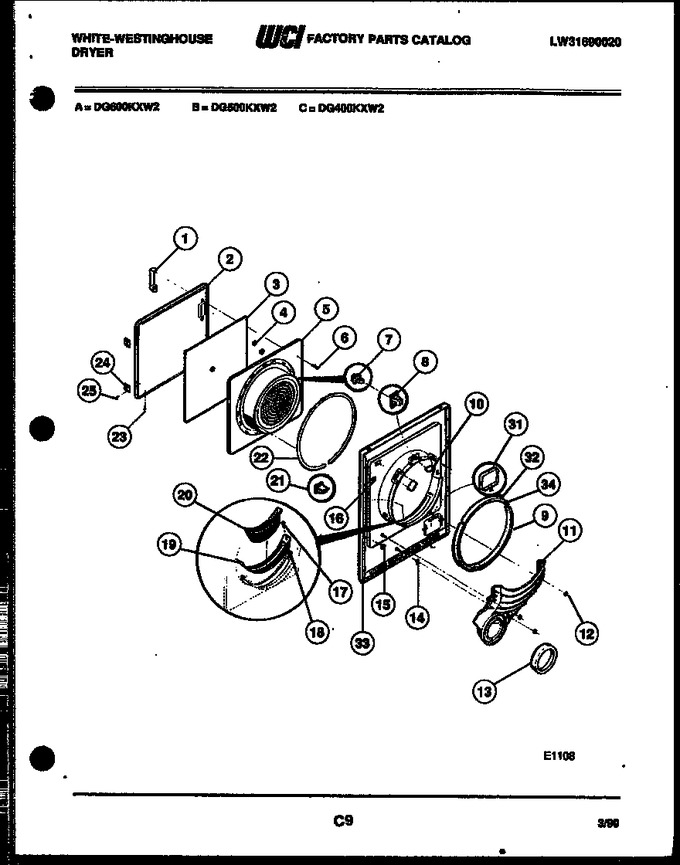 Diagram for DG600KXD2