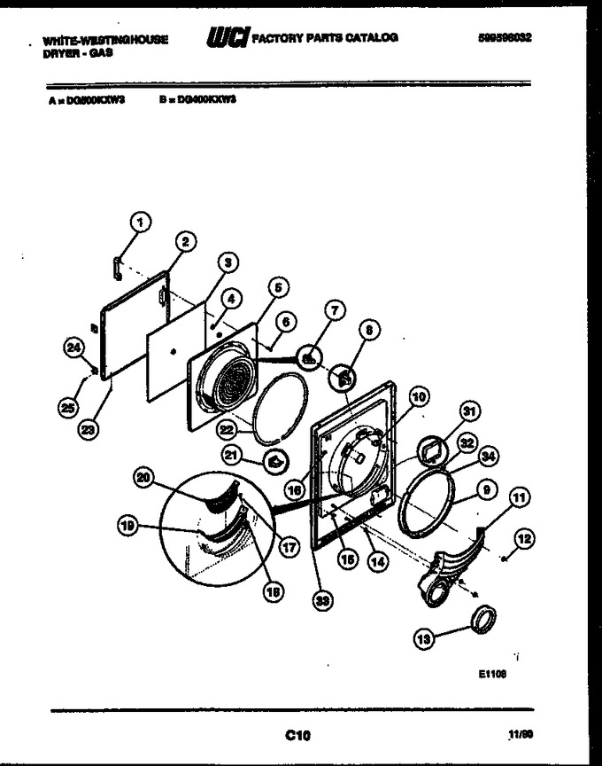 Diagram for DG400KXW3
