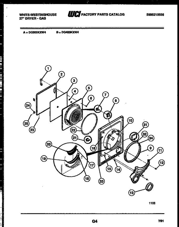 Diagram for DG500KXH4