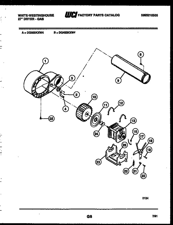 Diagram for DG500KXH4