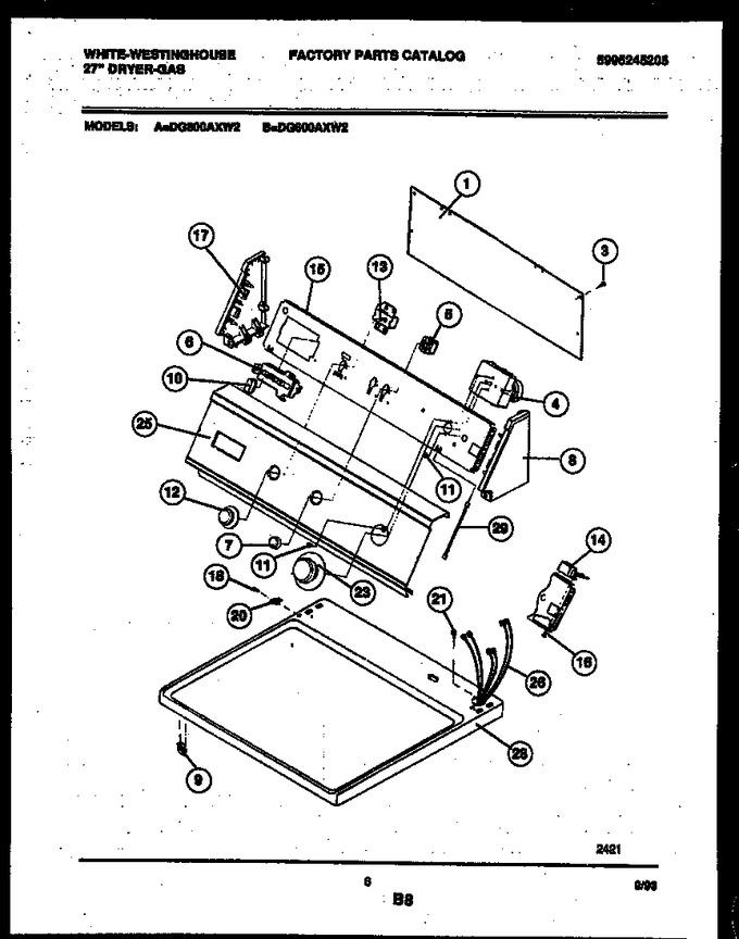 Diagram for DG600AXD2