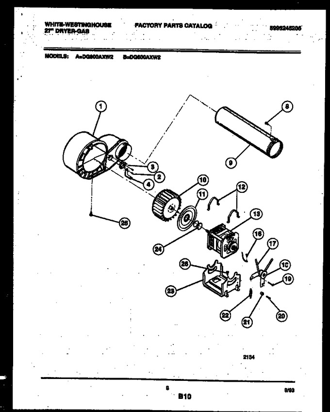 Diagram for DG800AXW2