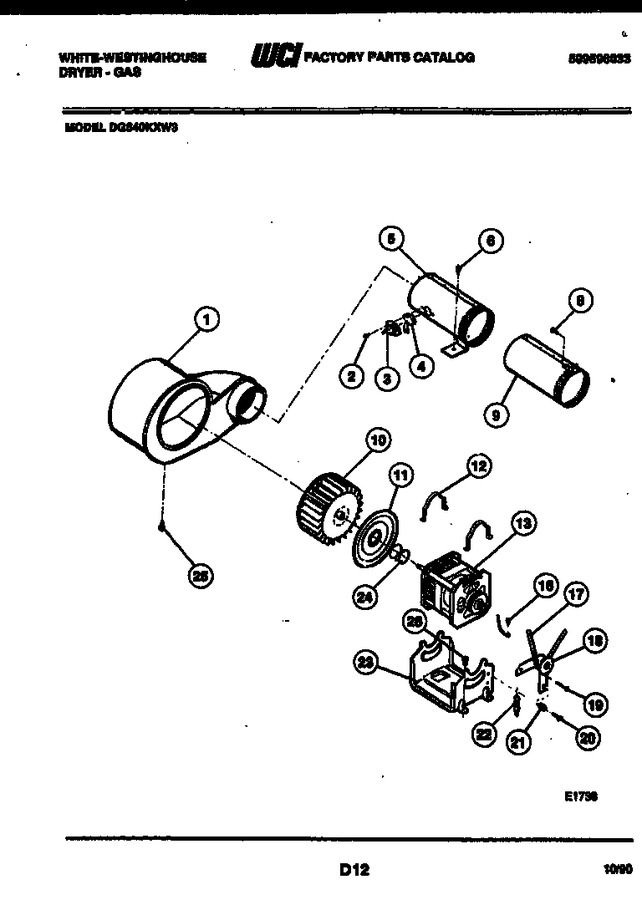 Diagram for DG640KXW3