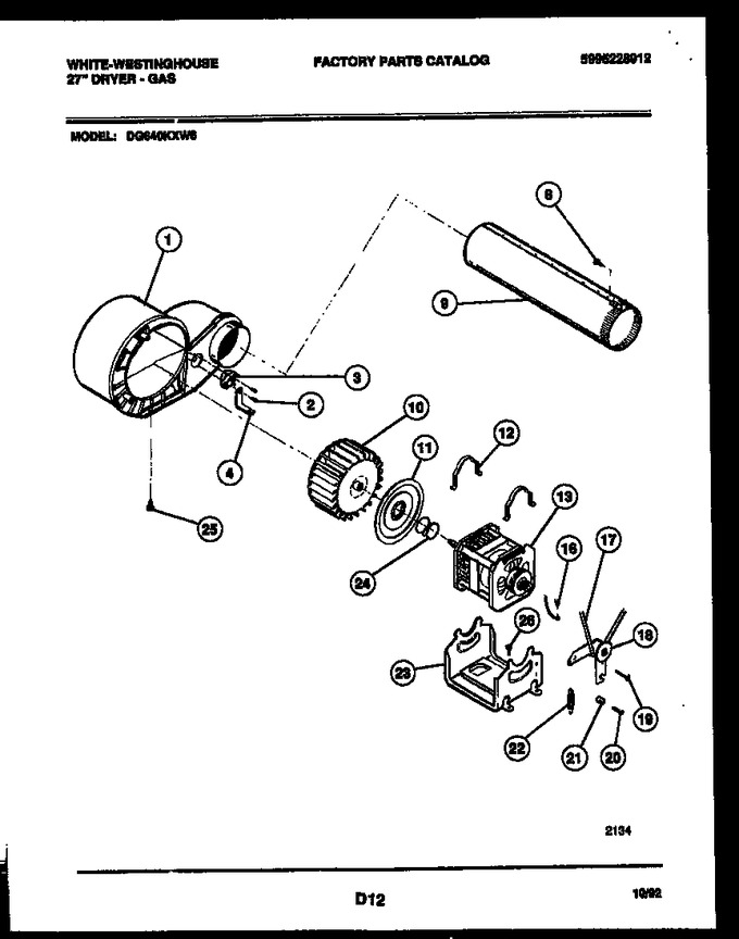 Diagram for DG640KXW6