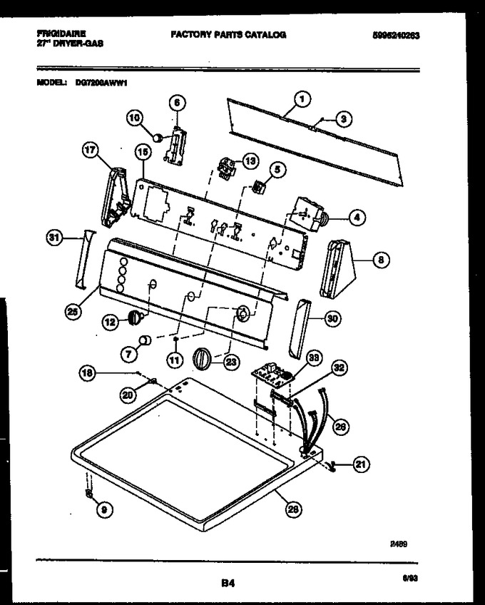 Diagram for DG7200AWW1