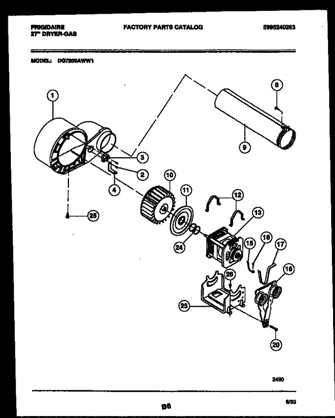 Diagram for DG7200AWW1