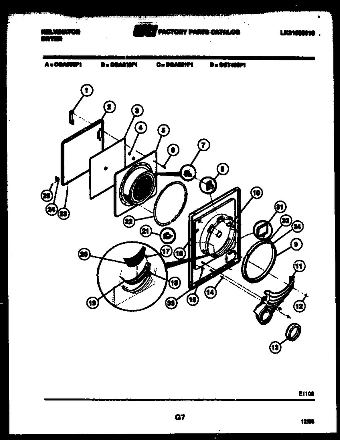 Diagram for DGA500F1W