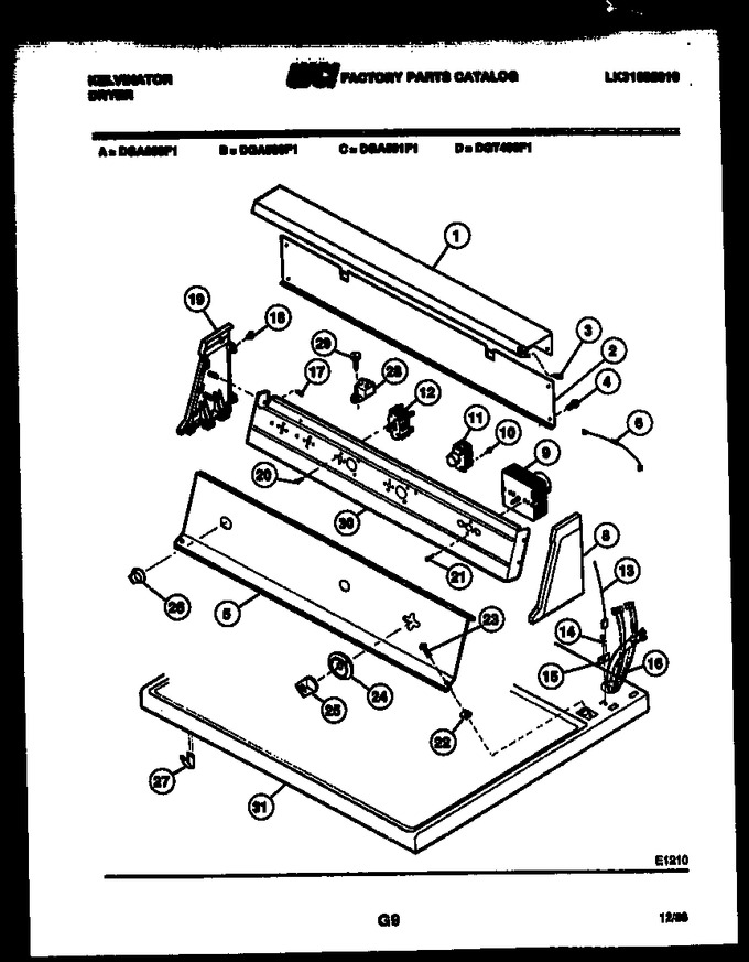 Diagram for DGA500F1T