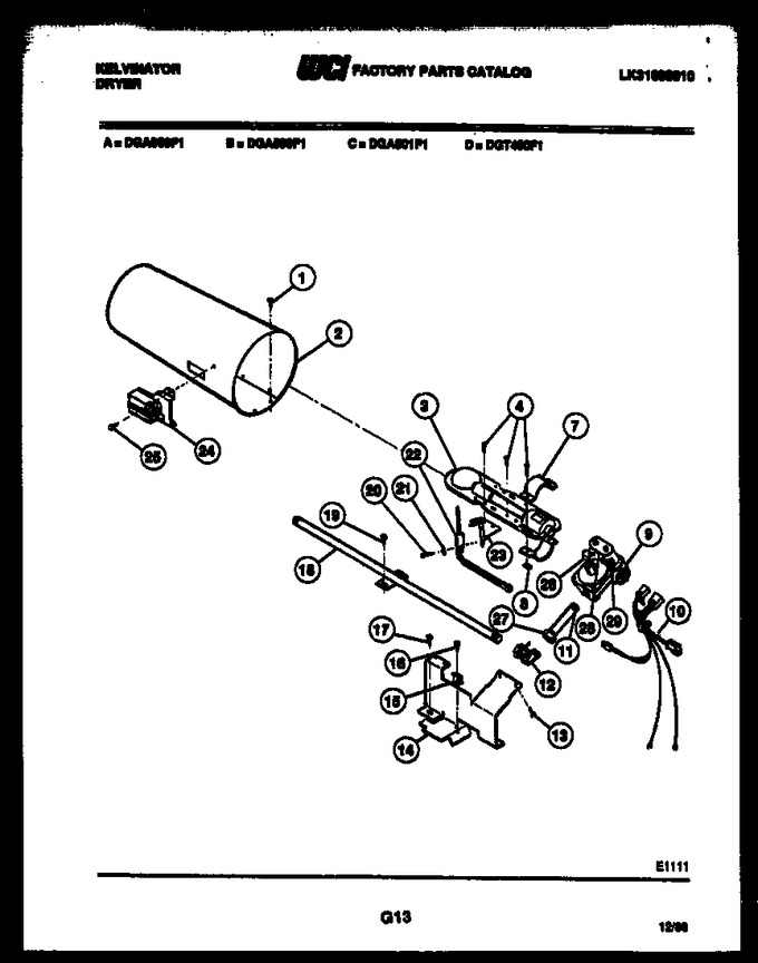 Diagram for DGA500F1T