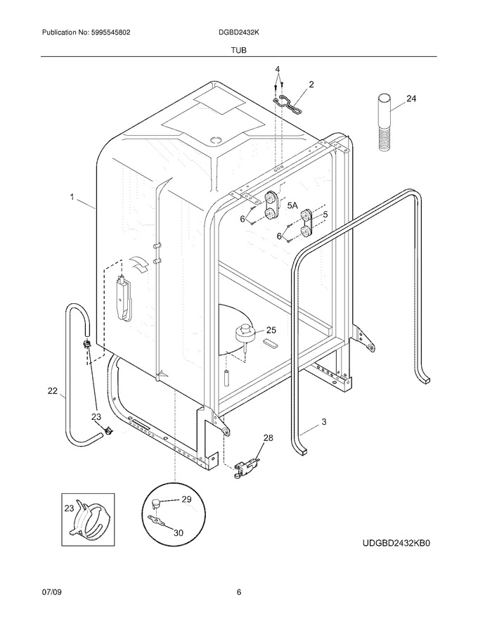 Diagram for DGBD2432KW0