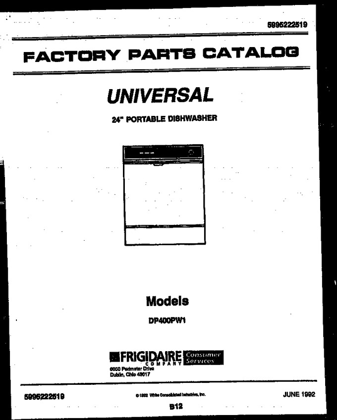 Diagram for DP400PWW1