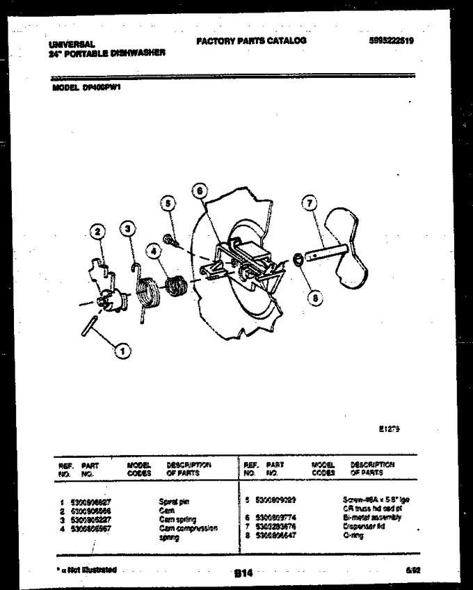 Diagram for DP400PWW1