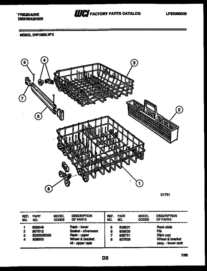 Diagram for DW1050LL2