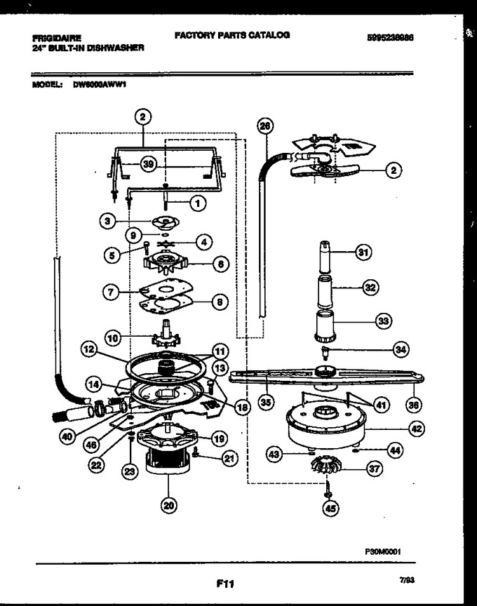 Diagram for DW6000AWL1